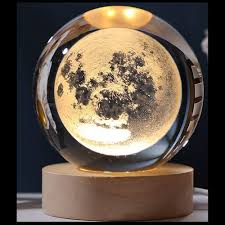 CRYSTALL MOON BALL LAMP