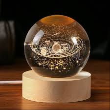CRYSTALL MOON BALL LAMP
